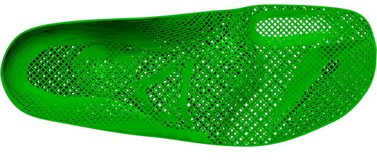 3D-gedruckte Maßeinlage